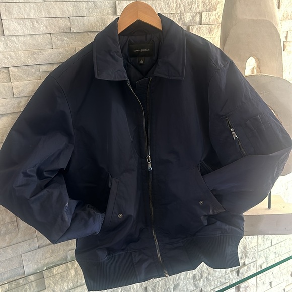 Banana Republic Bomber jacket dark blue - Picture 2 of 4